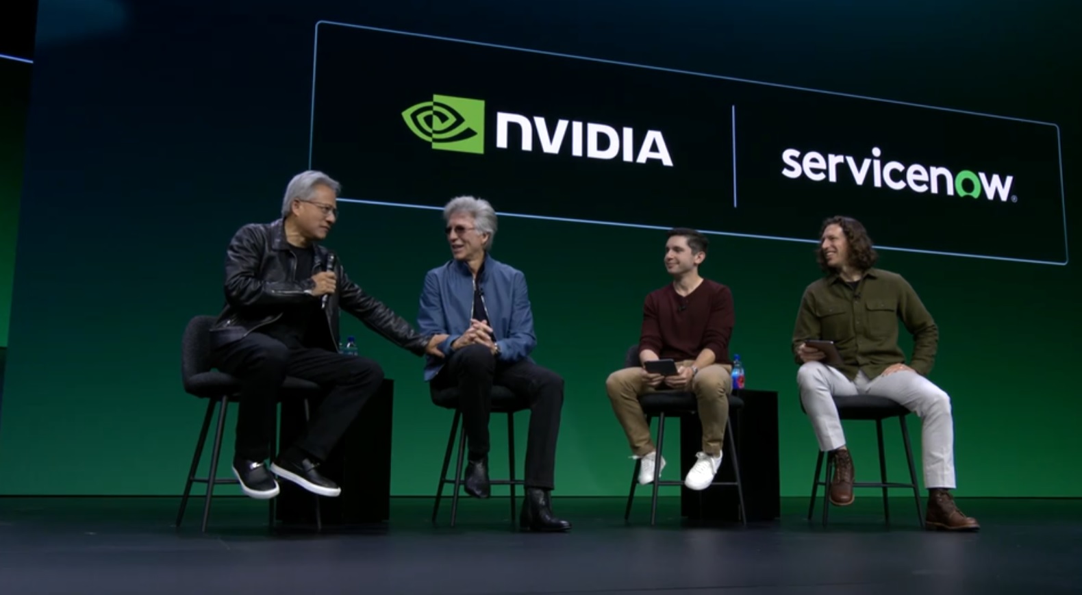 Conversation with Bill McDermott and Jensen Huang